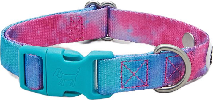 Tie Dye Hundhalsband, från Barkalot, i färgen tie dye multi.