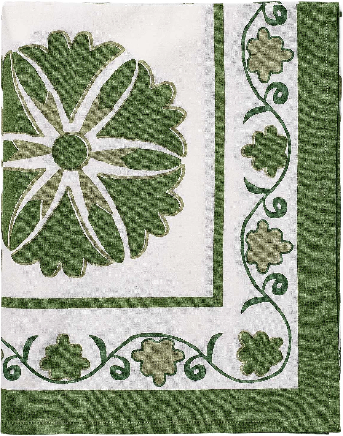 Suzani Bordsduk, från Pick A Poppy, i färgen green.
