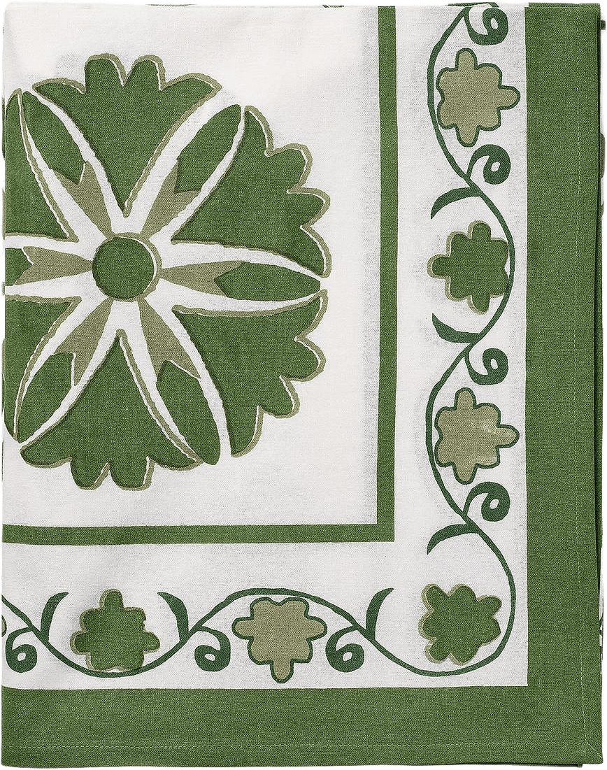 Suzani Bordsduk, från Pick A Poppy, i färgen green.