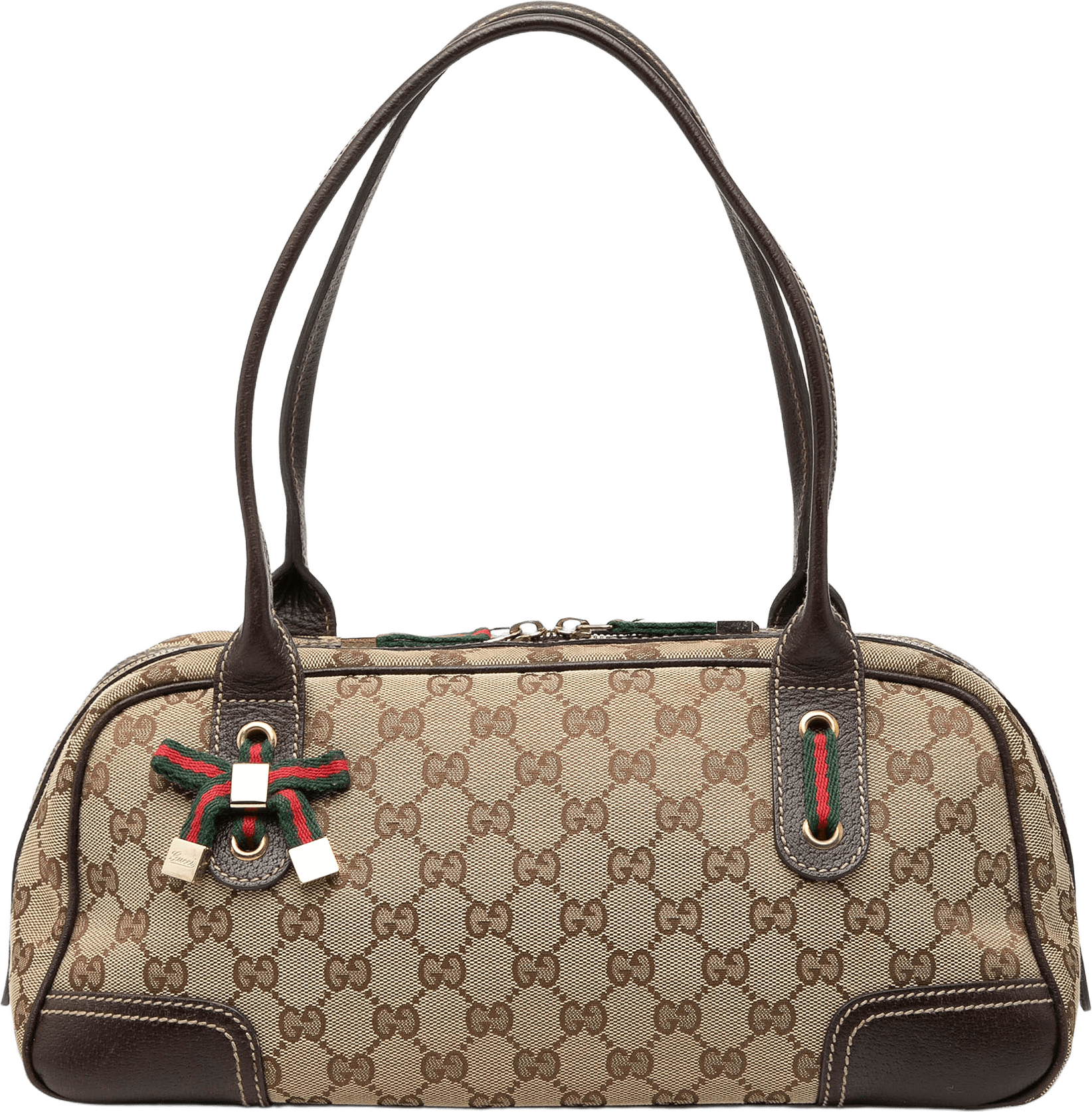 Gucci Gg Canvas Princy Shoulder Bag, från Luxclusif, i färgen beige.