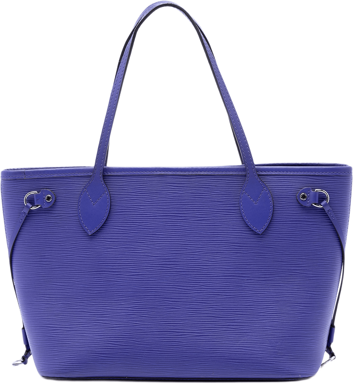 Louis Vuitton Epi Neverfull Pm, från Luxclusif, i färgen purple.