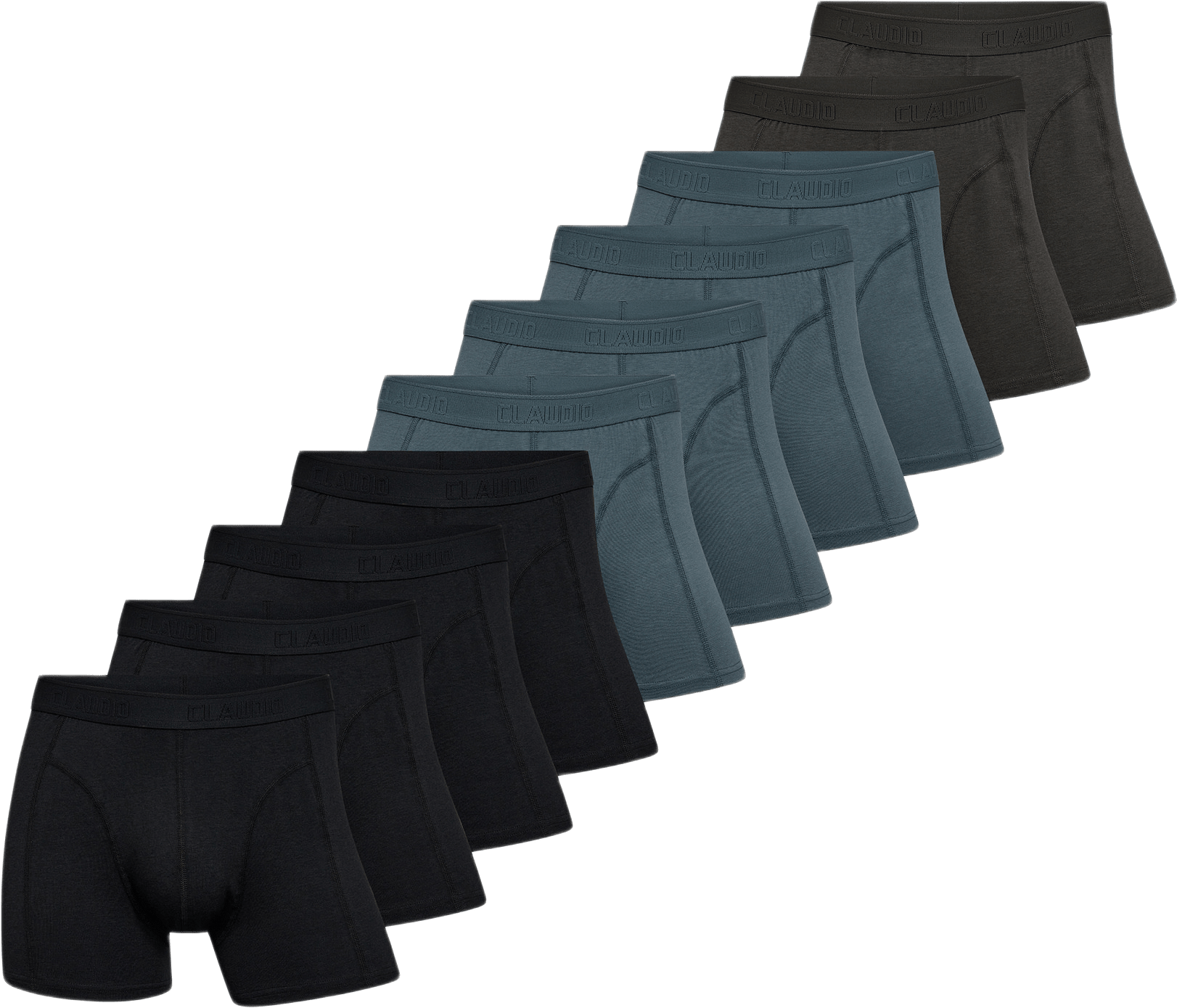 10-pack Boxershorts - Fsc Bambu, från Claudio, i färgen multicolour.