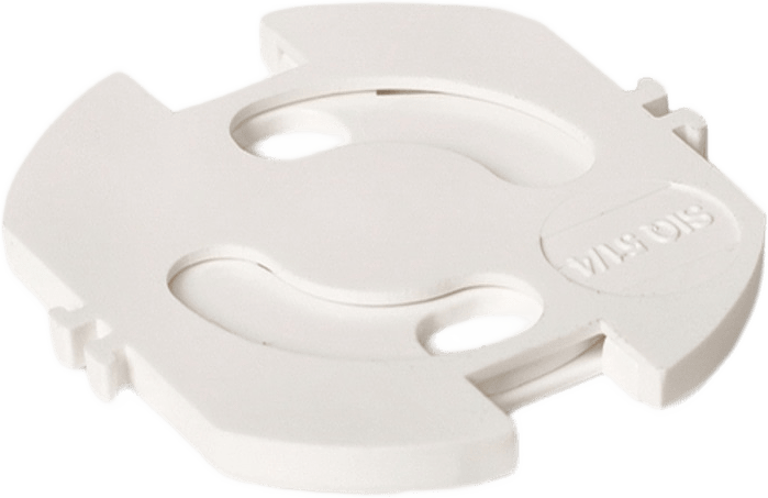 Kontaktskydd Safetycover Joel Homesafety 10-pack, från HomeSafety, i färgen vit.