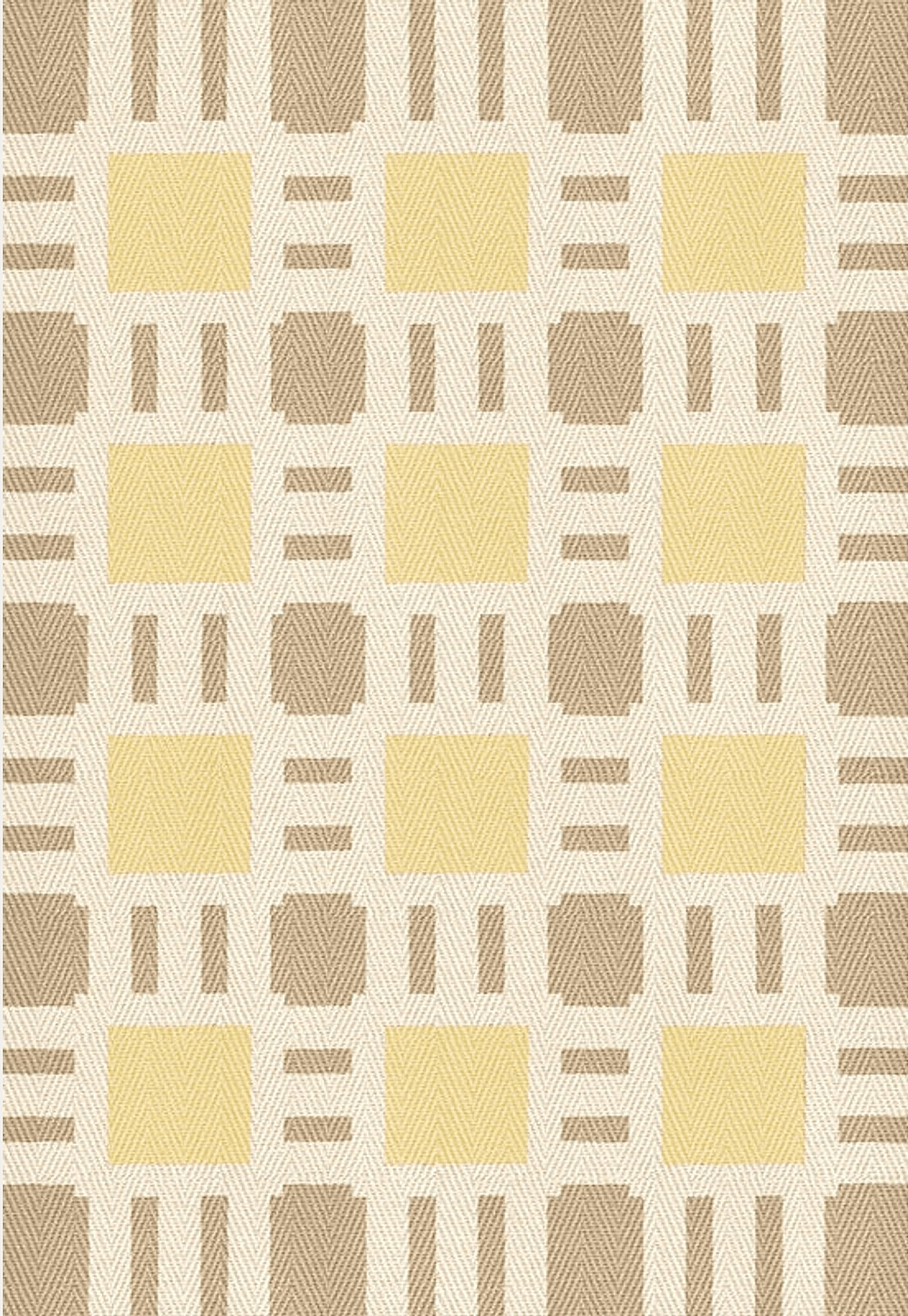 Evelina Kroon Matta Sunny Side Up Jute, från Layered, i färgen sunny side up.