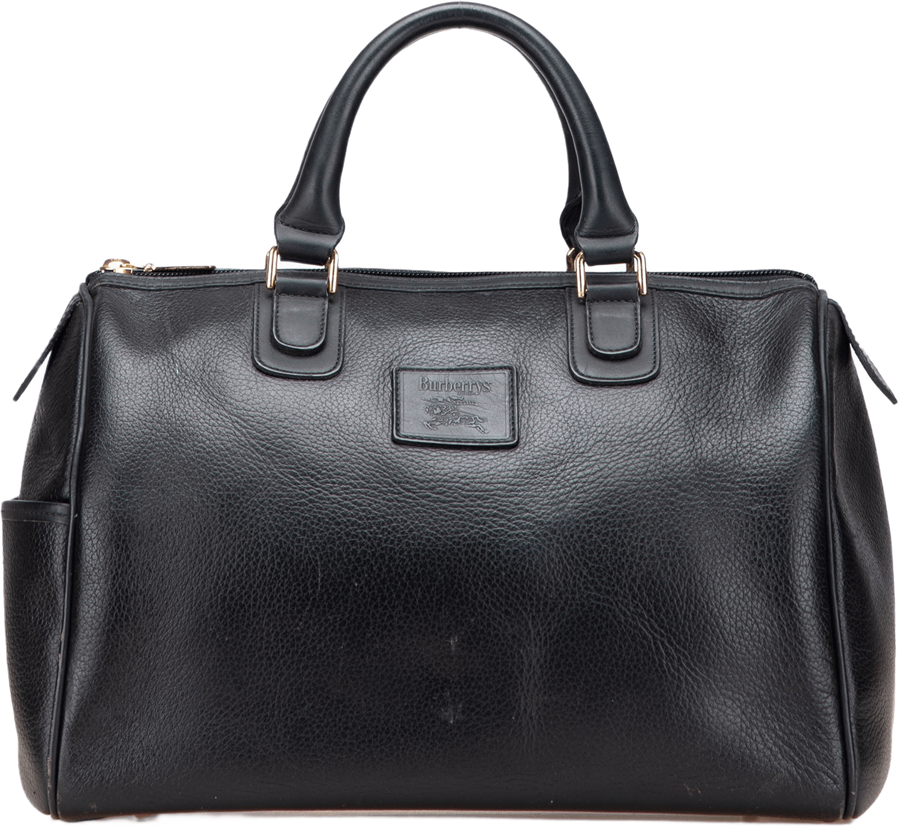 Burberry Leather Boston