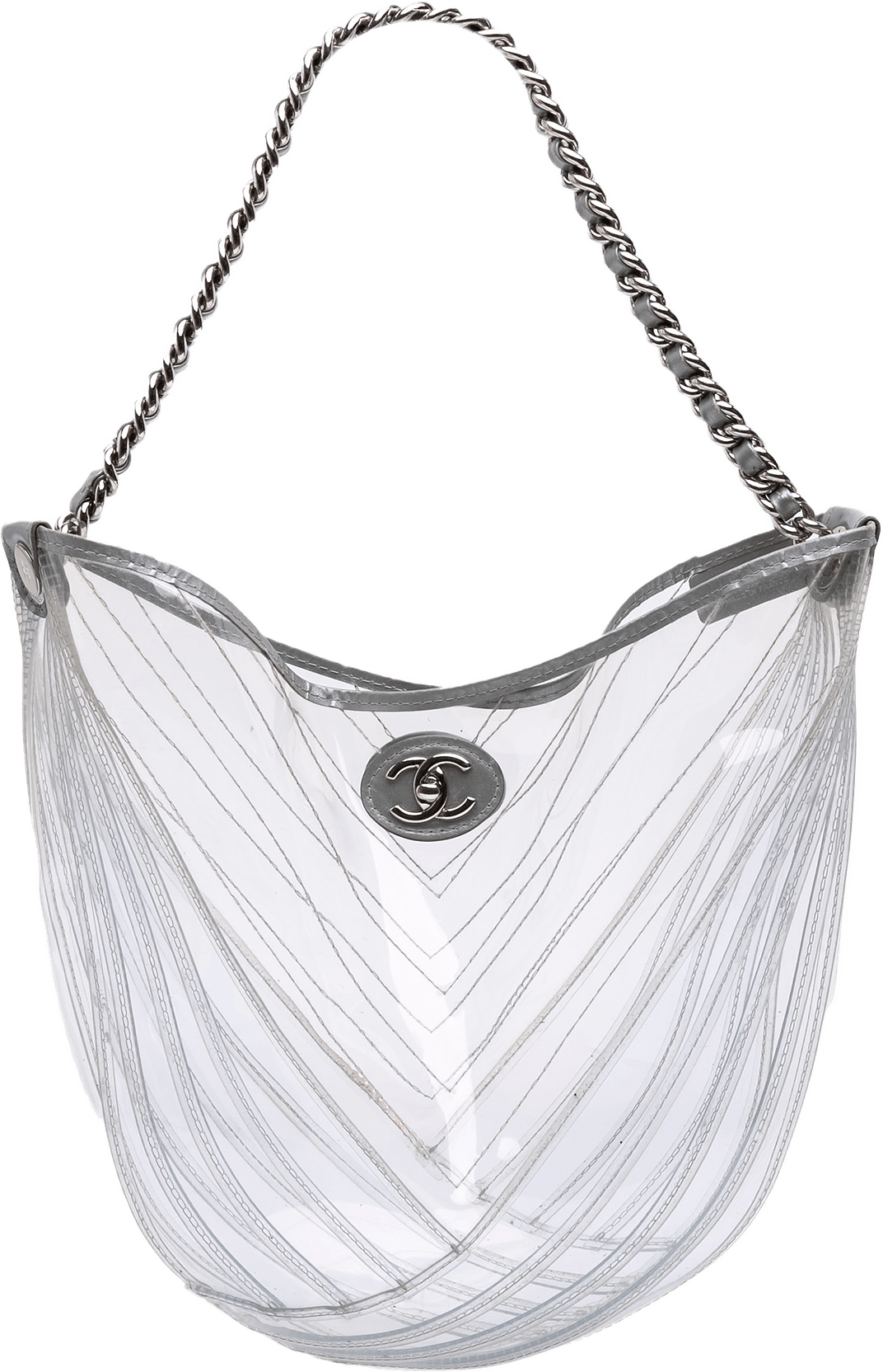 Chanel Cc Pvc Droplet Hobo