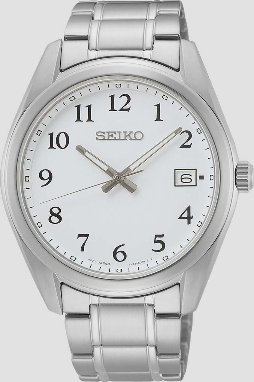Seiko Classic Silver/stål, Metallband - Sur459p1, från Seiko, i färgen 1.