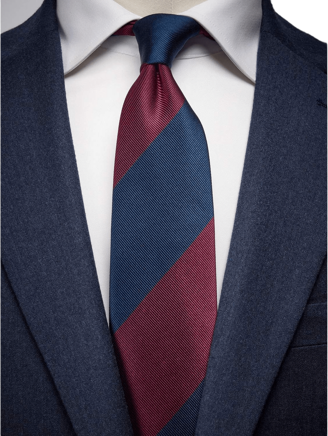 Blue Tie Stripe