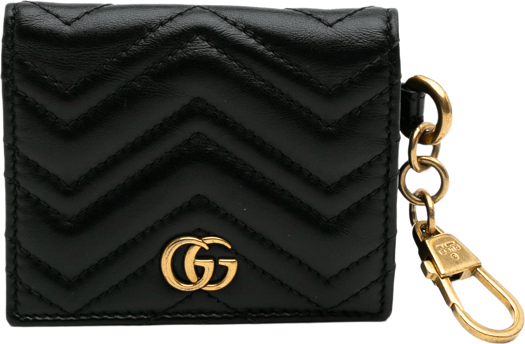 Gucci Gg Marmont Matelasse Leather Card Holder