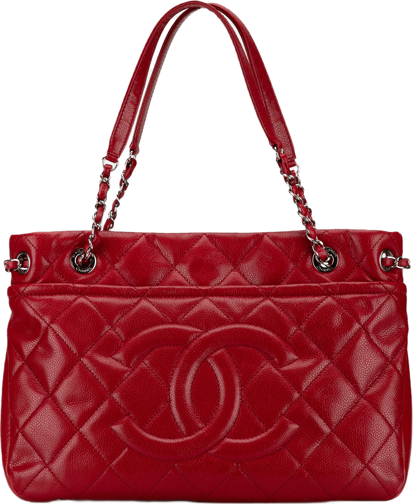 Chanel Quilted Caviar Soft Shopper Tote