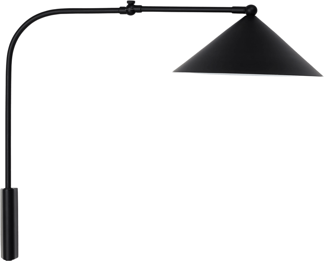 Kasa Wall Lamp (eu), från OYOY Living, i färgen black.