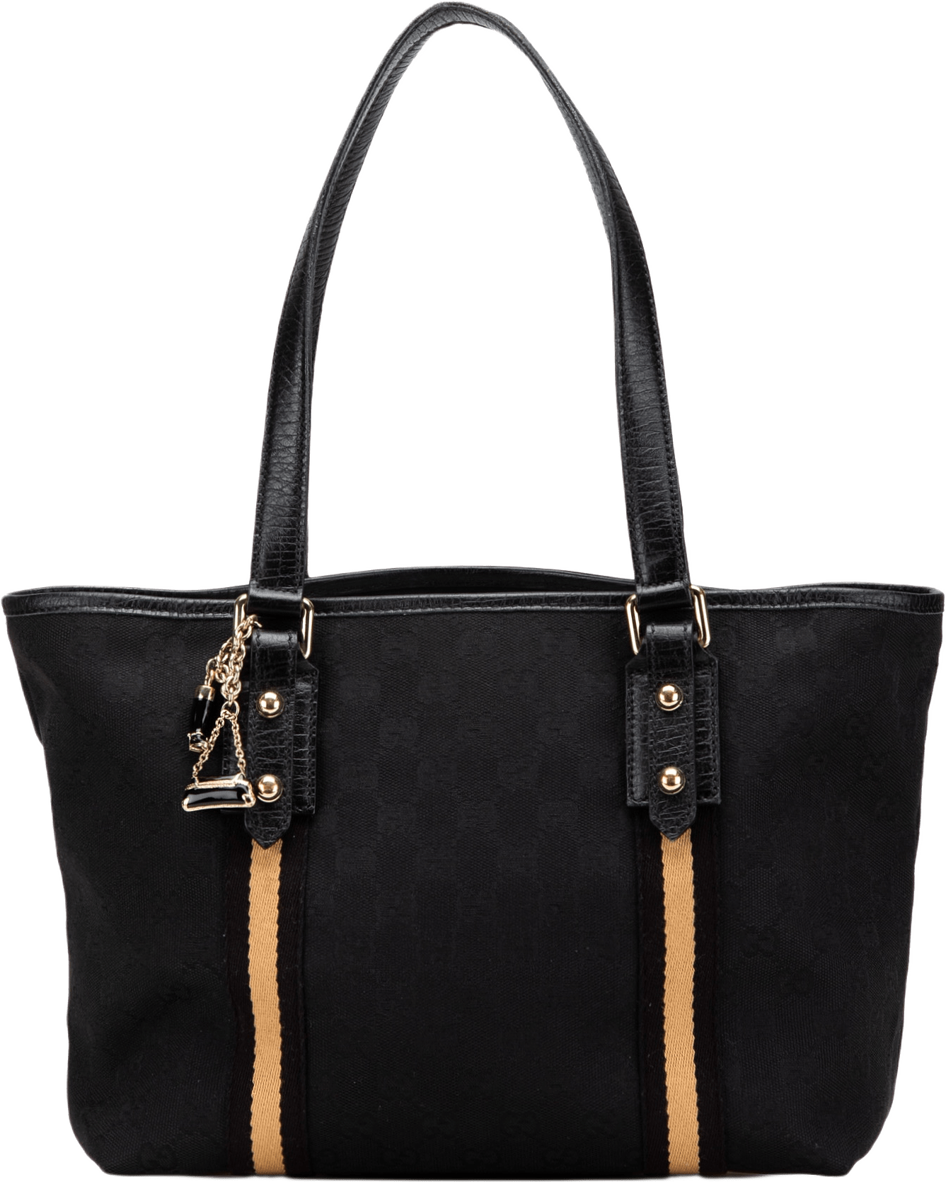 Gucci Gg Canvas Jolicoeur Tote, från Luxclusif, i färgen black.