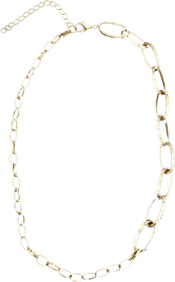 Halsband Med Kedja I Olika Tjocklek