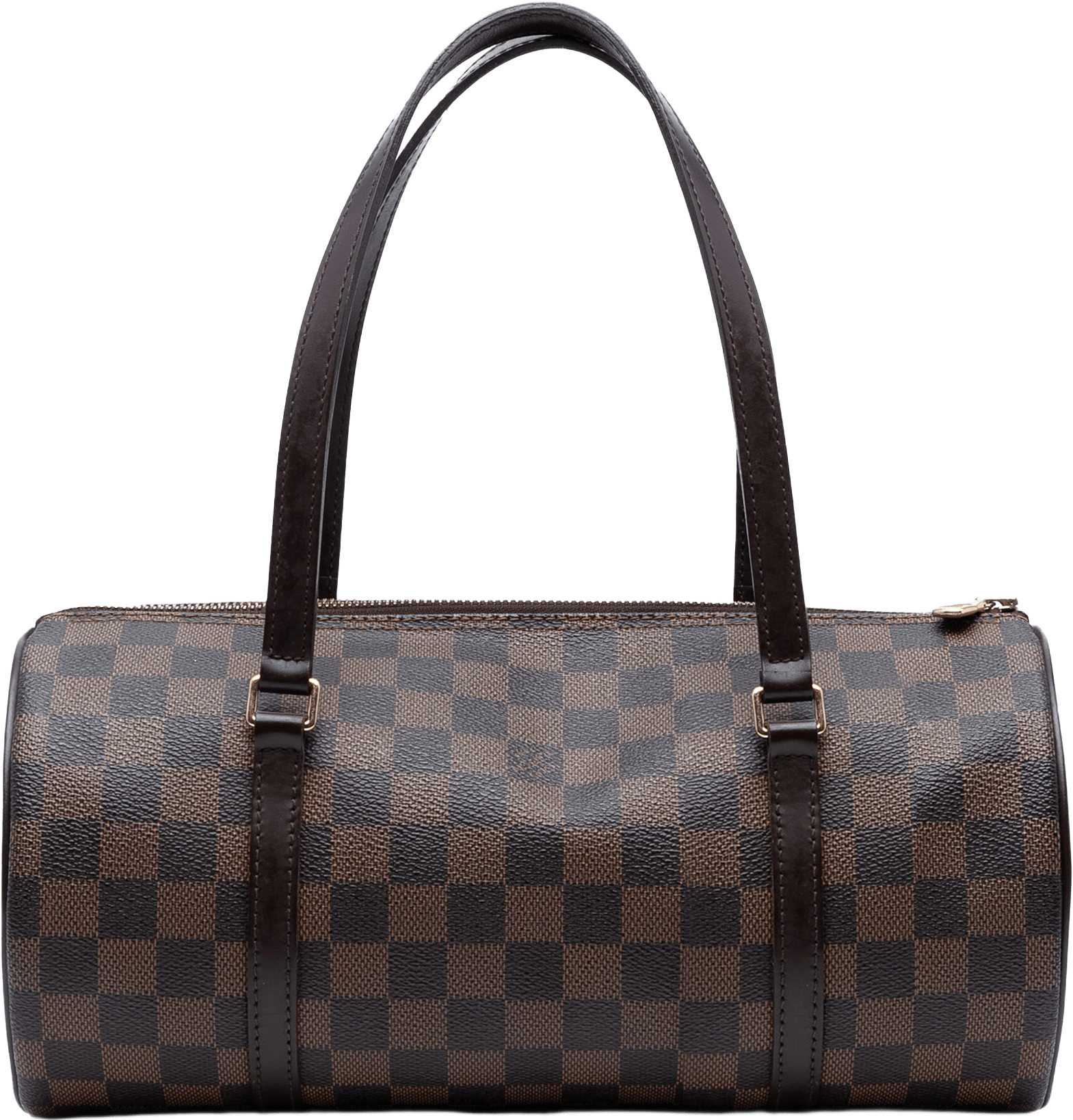 Louis Vuitton Damier Ebene Papillon 30, från Luxclusif, i färgen brown.