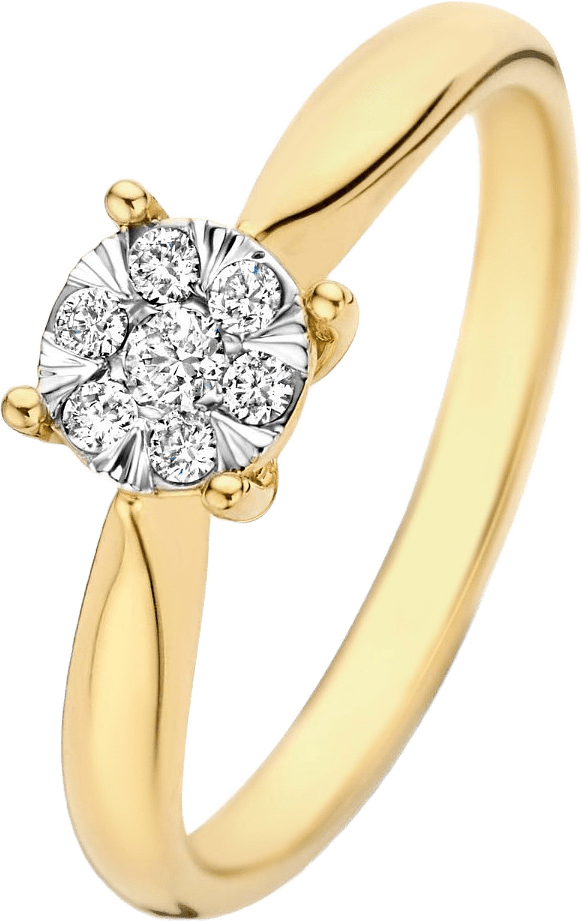 De La Paix 14 Karat Guld Ring