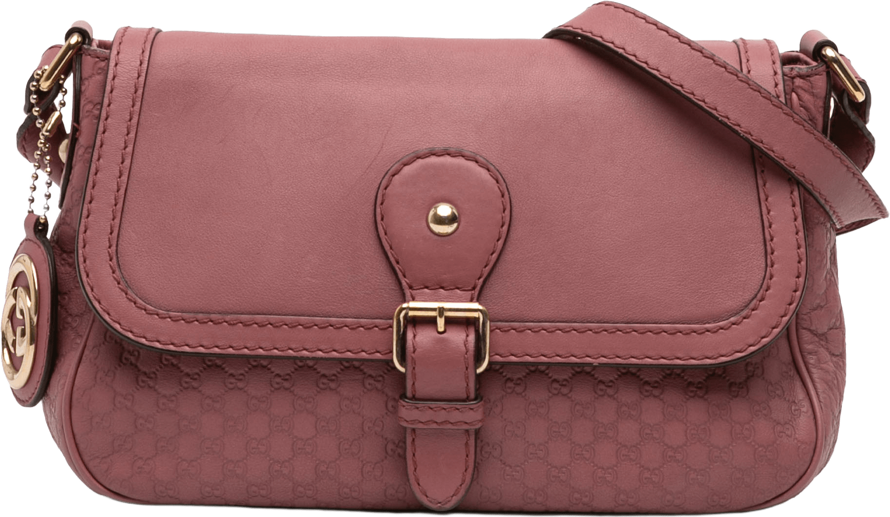 Gucci Microguccissima Sukey Crossbody, från Luxclusif, i färgen pink.