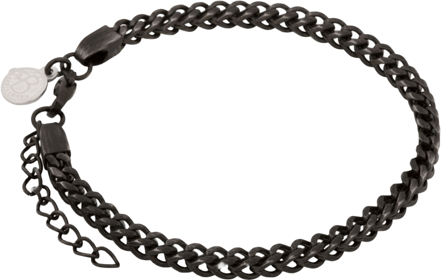 Sam Steel Bracelet Black