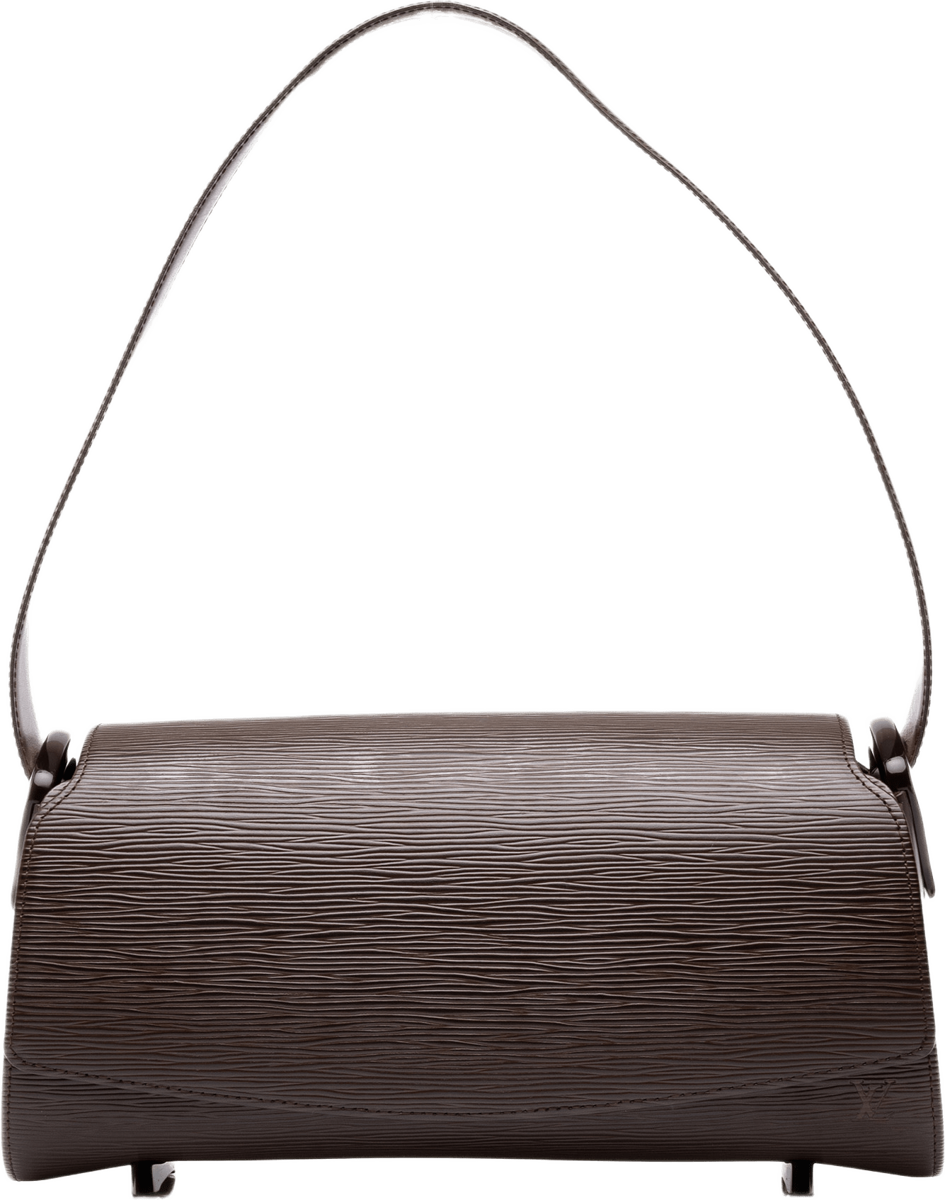 Louis Vuitton Epi Nocturne Gm, från Luxclusif, i färgen brun.