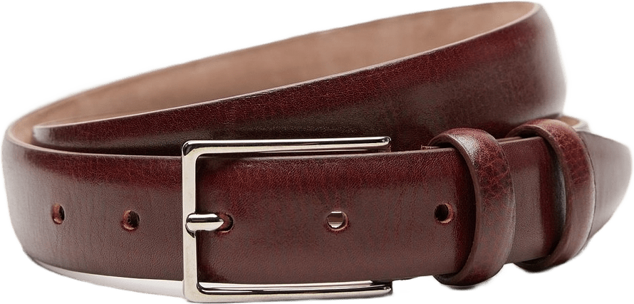 Leather Belt, från John Henric, i färgen brown.