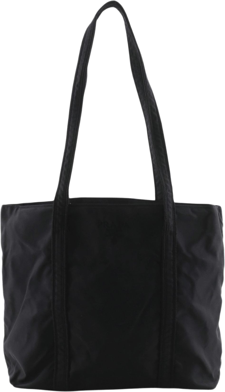 Prada Tessuto Tote, från Luxclusif, i färgen svart.