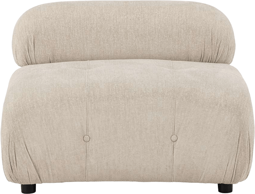 Mika Soffmodul, från Venture Home, i färgen beige,black.