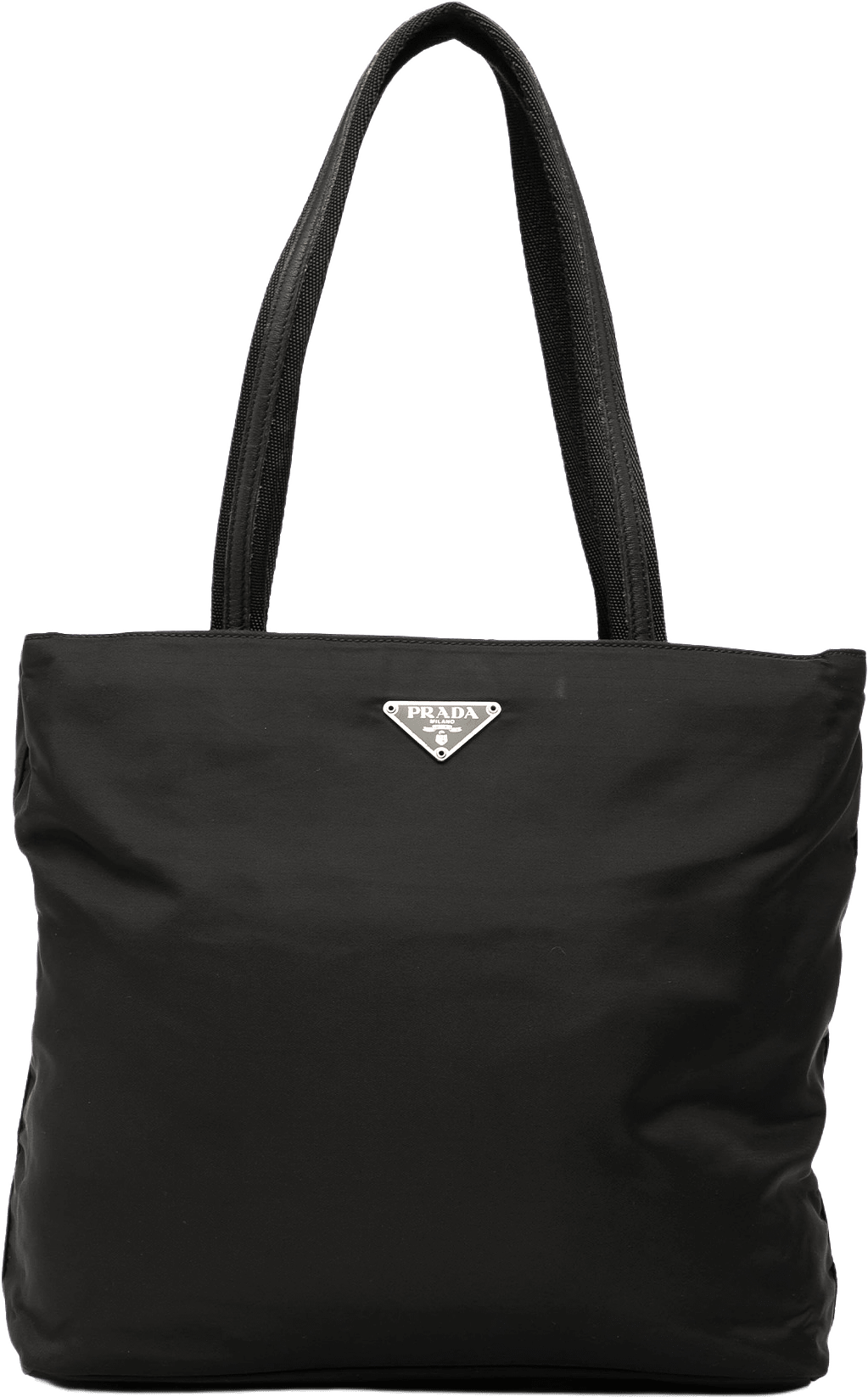 Prada Tessuto Tote, från Luxclusif, i färgen black.