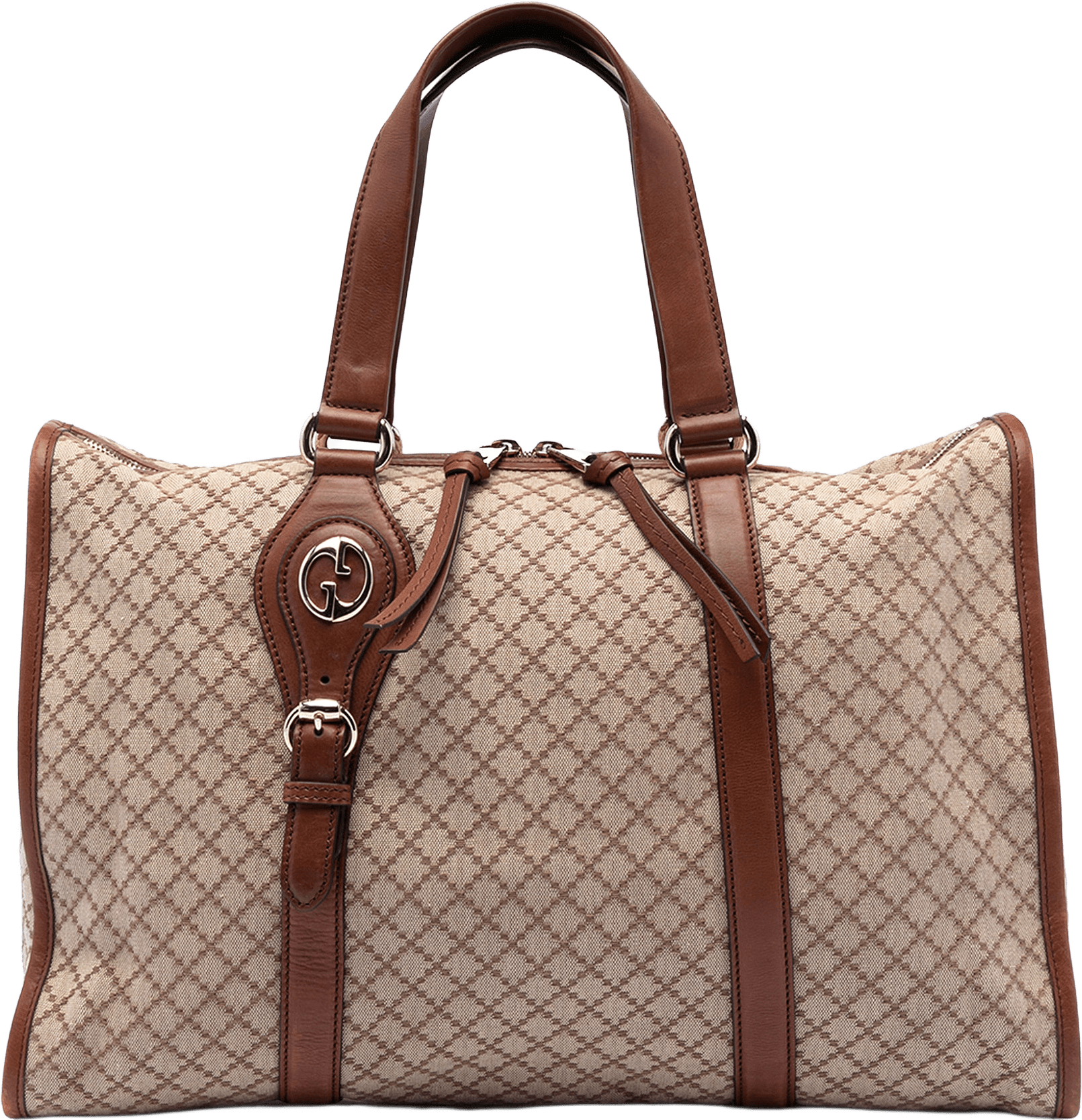 Gucci Diamante Canvas 1973 Tote, från Luxclusif, i färgen beige.