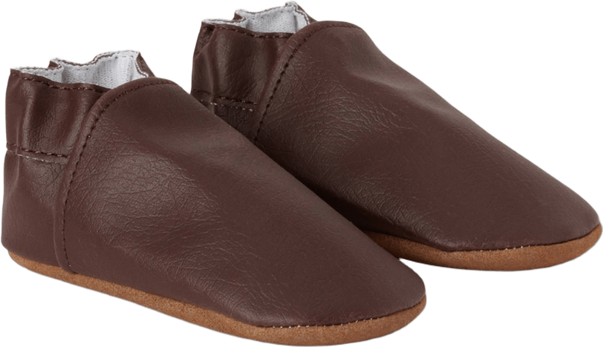 Barefoot Mocs, från BabyMocs, i färgen dark brown.
