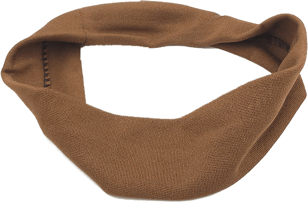 Hårband Stretch 4,5cm, från Complement, i färgen brown.