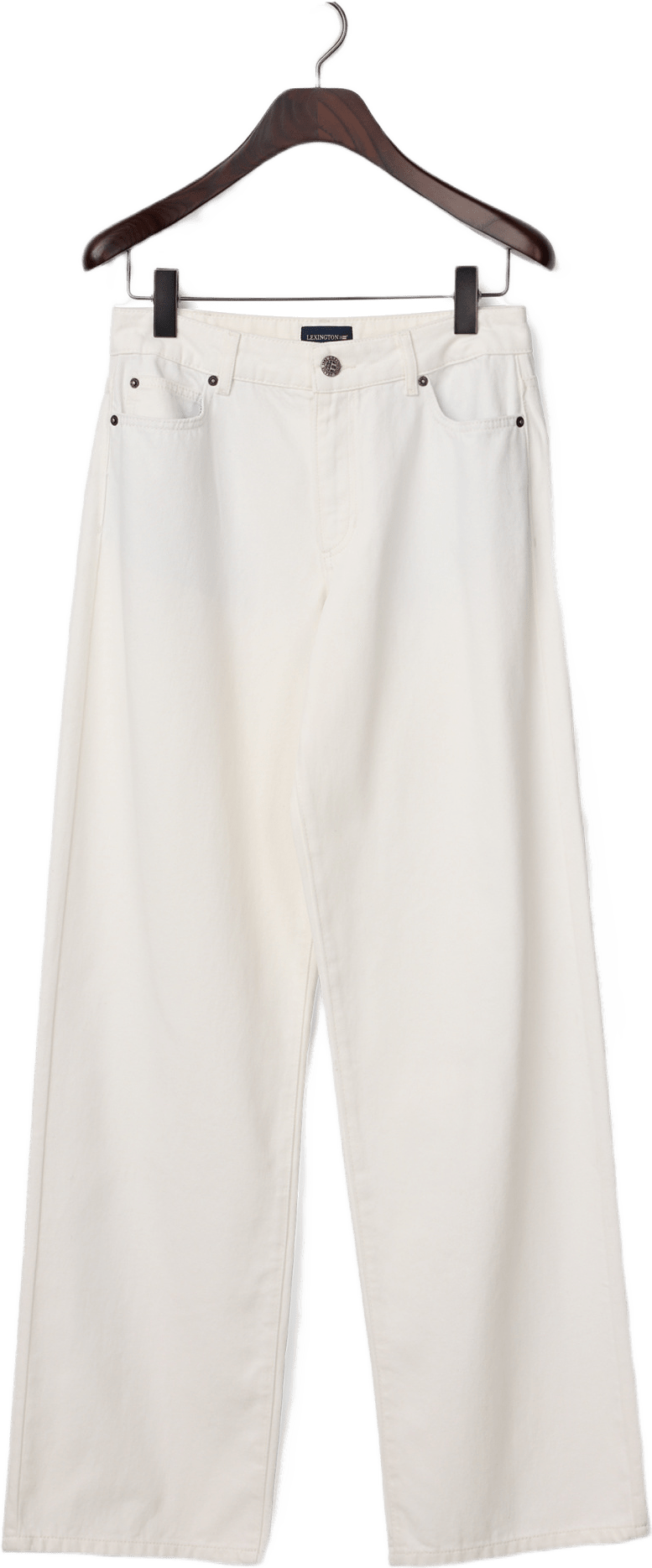 Mid-waist Straight-leg Jeans