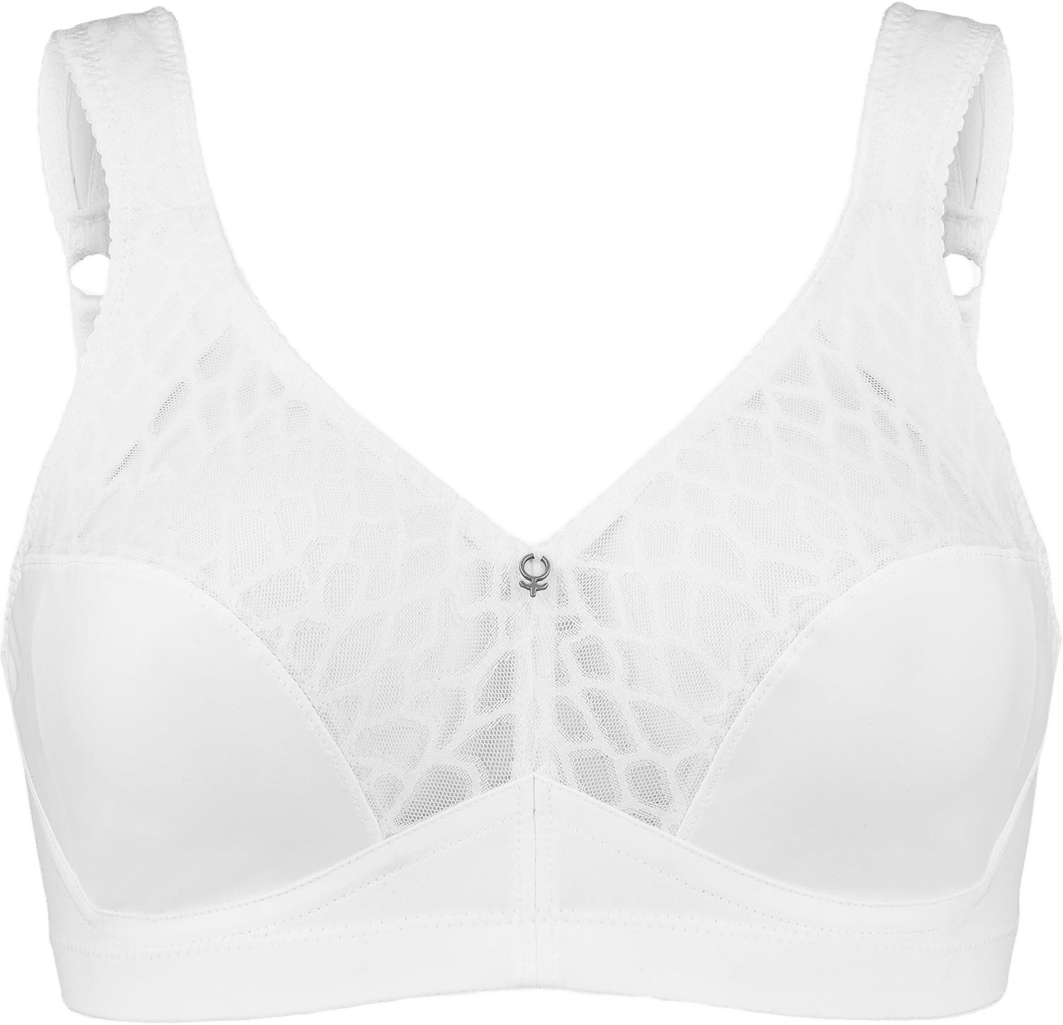 Lovely Lilly Mjuk-bh, från Swegmark, i färgen vit.