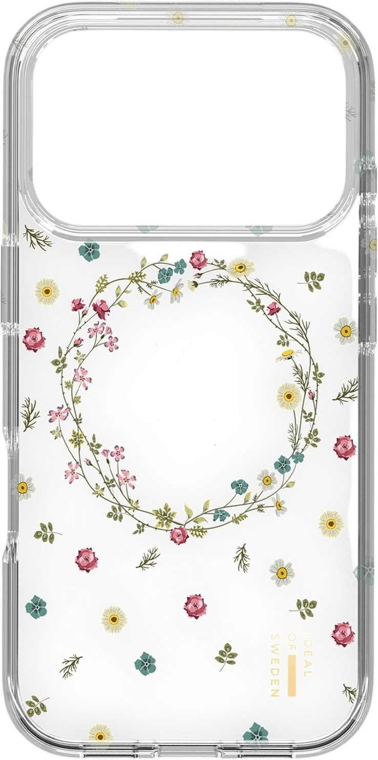 Clear Case Iphone 17 Petite Floral, från Ideal Of Sweden, i färgen clear.