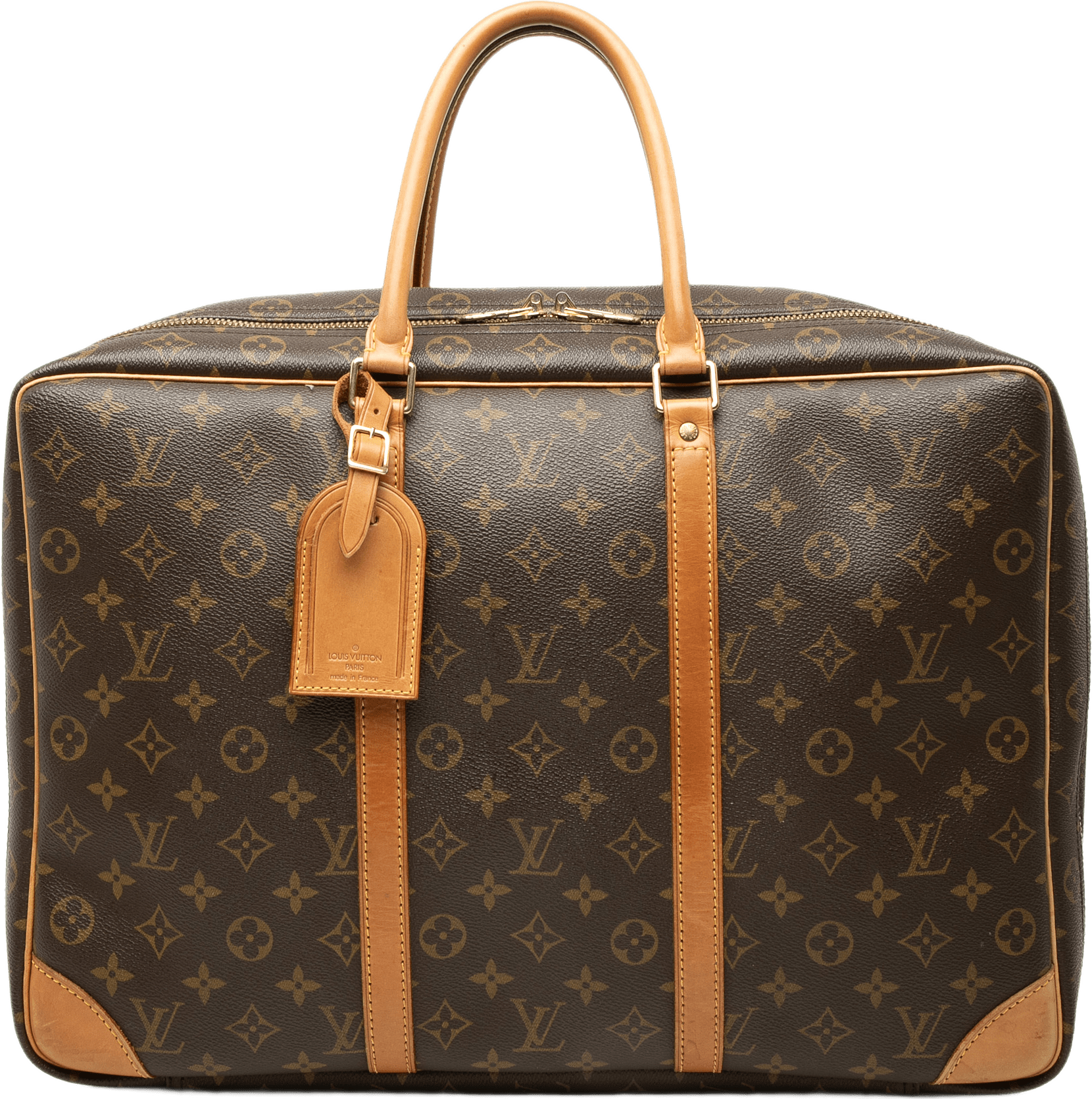Louis Vuitton Monogram Sirius 45, från Luxclusif, i färgen brun.