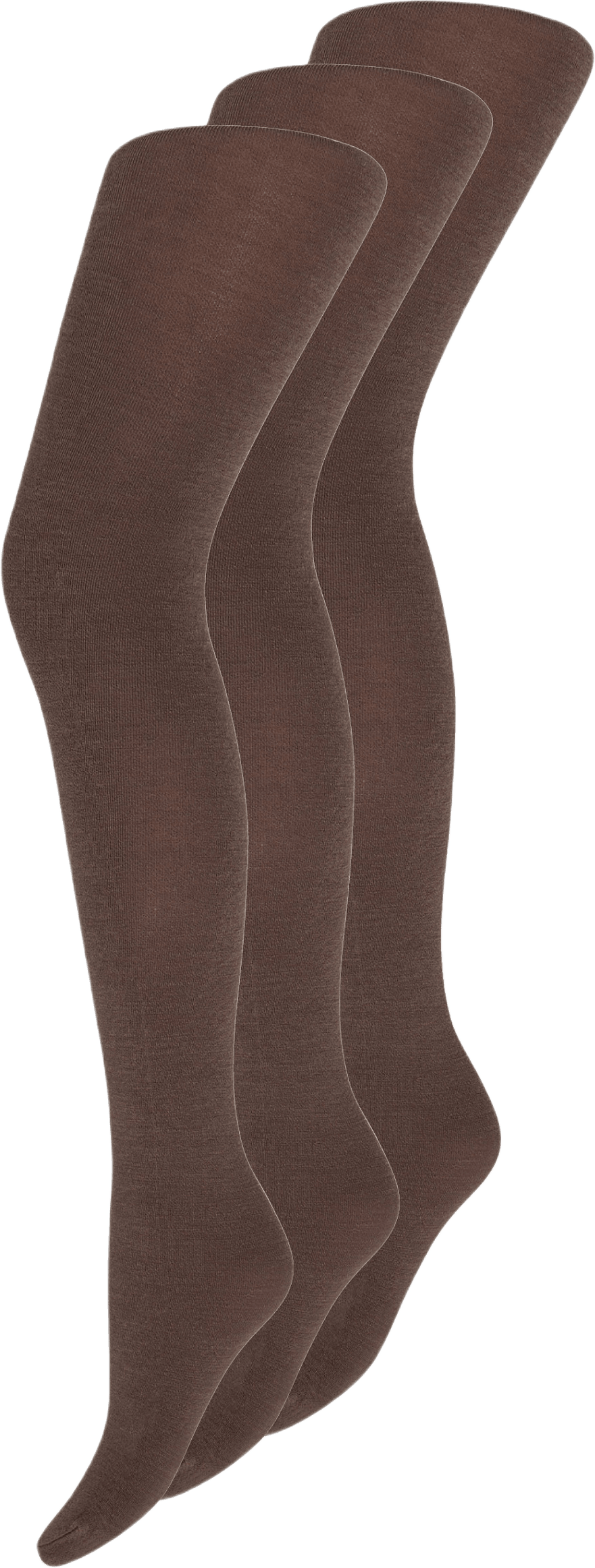 Ullstrumpbyxor | 3-pack | Merinoull | 100 Denier | Brun
