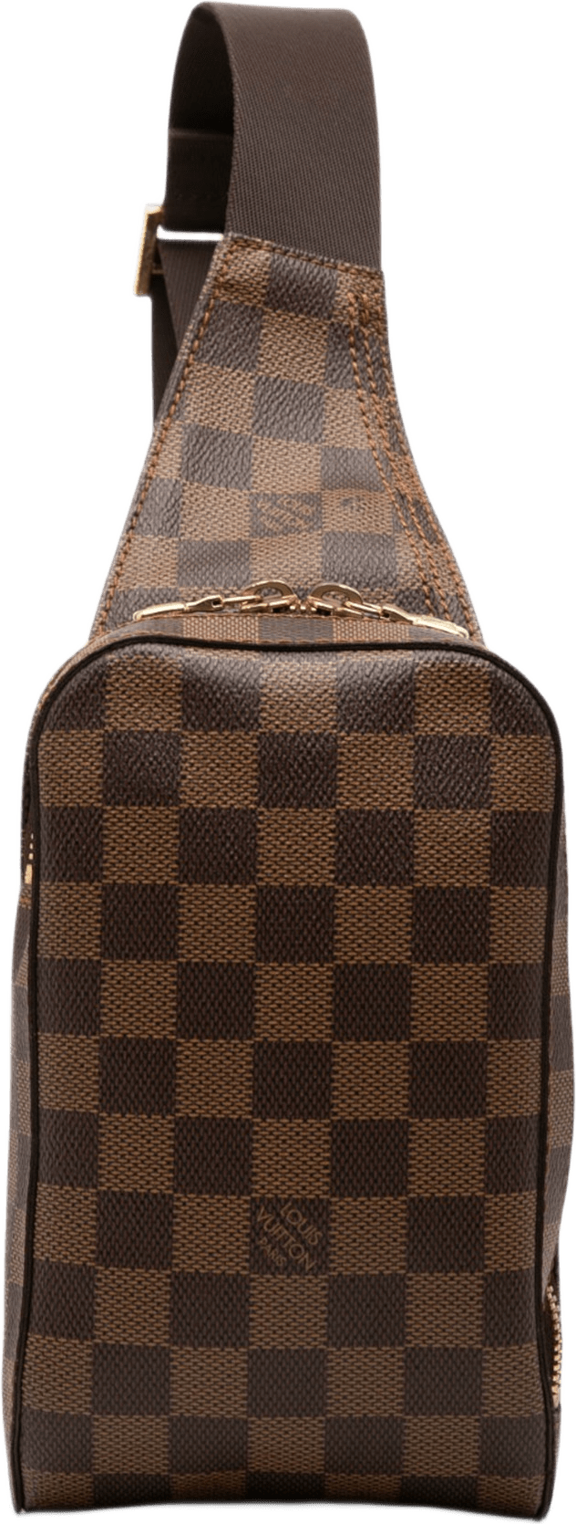 Louis Vuitton Damier Ebene Geronimos, från Luxclusif, i färgen brun.
