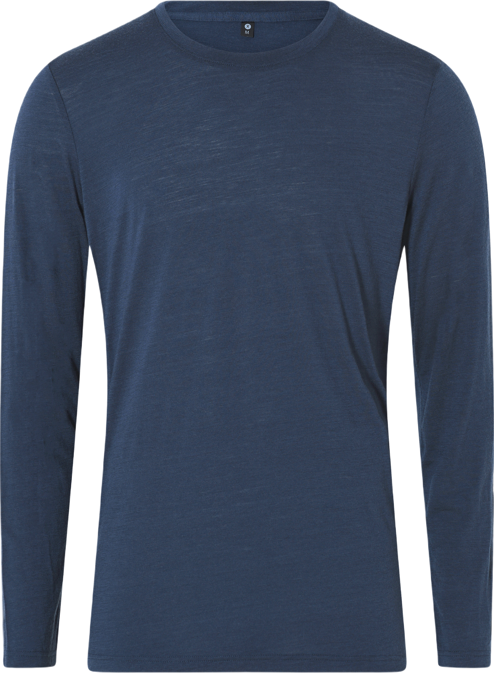 Ekologisk Ull, Langermet T-shirt, Navy