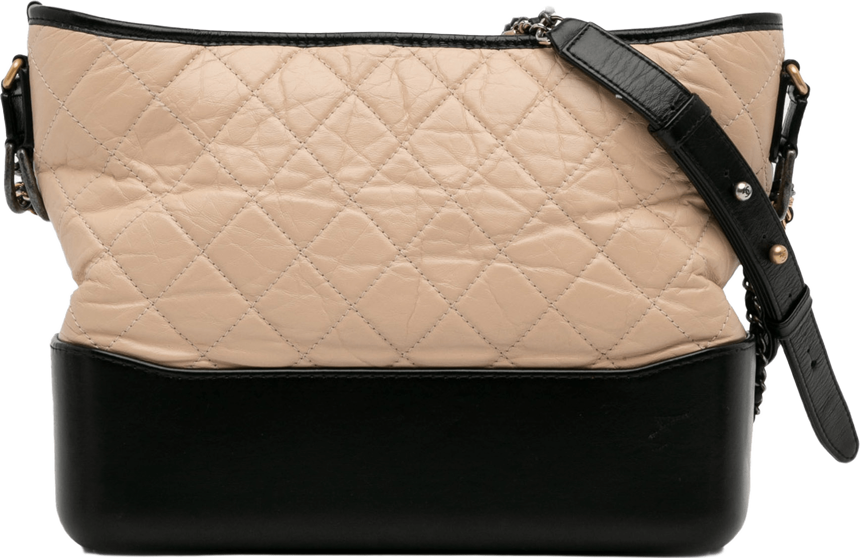 Chanel Medium Bicolor Lambskin Gabrielle Crossbody