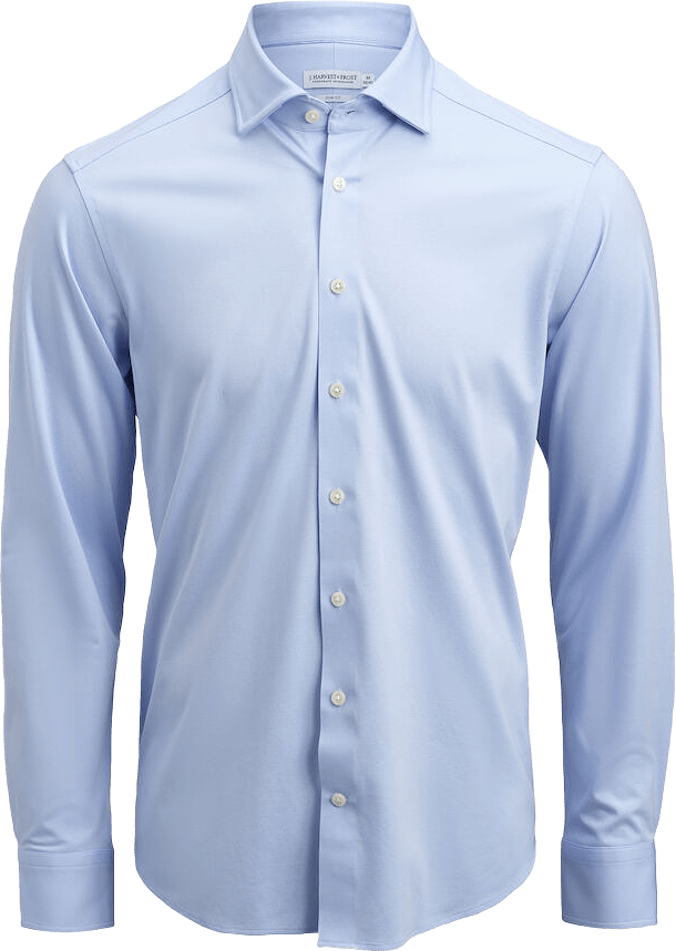 Ib132 Interlock Knit Slim, från J.Harvest & Frost, i färgen ljusblå.