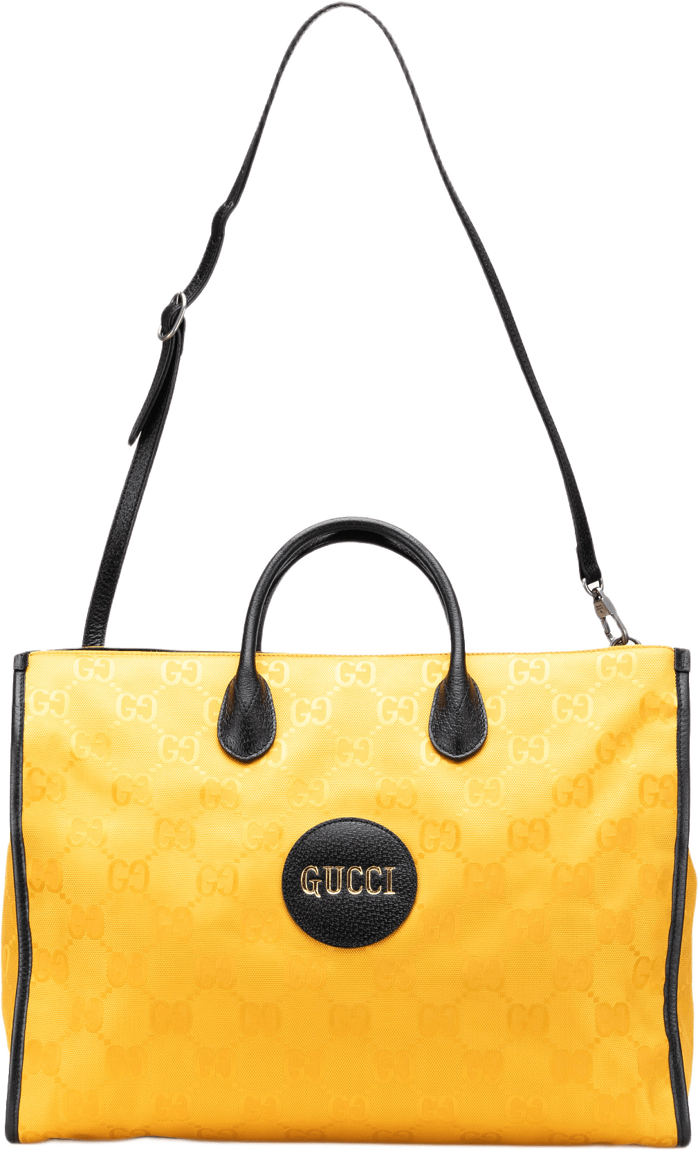 Gucci Gg Econyl Off The Grid Convertible Tote, från Luxclusif, i färgen svart.