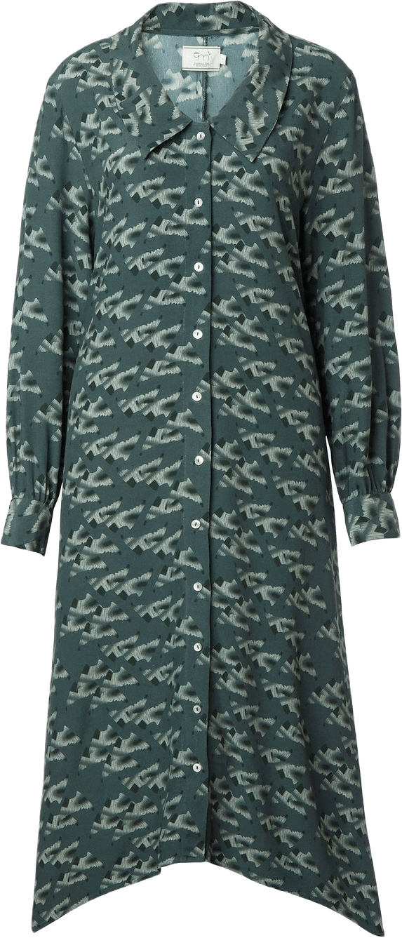 Linda Klänning Fena Navy, från emmamalena, i färgen petrol.