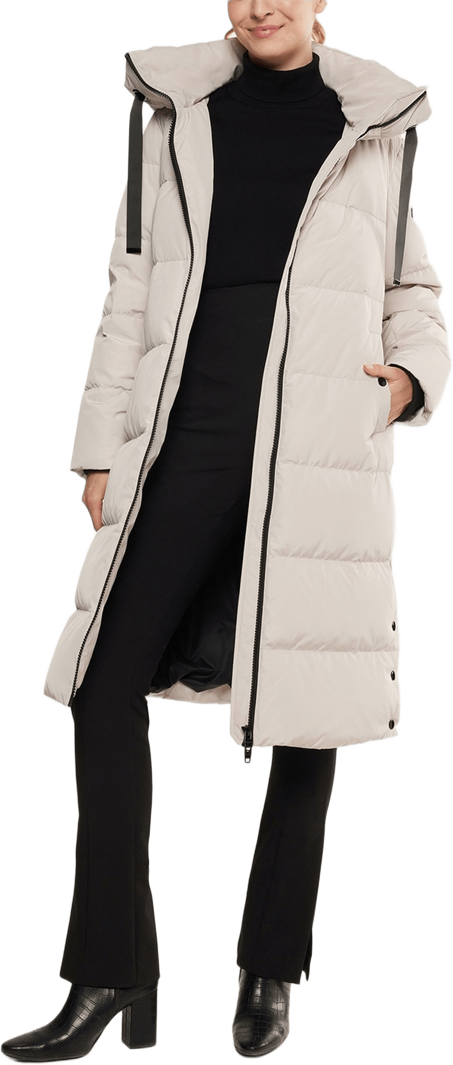 Camila Coat, från ROCKANDBLUE, i färgen light stone.