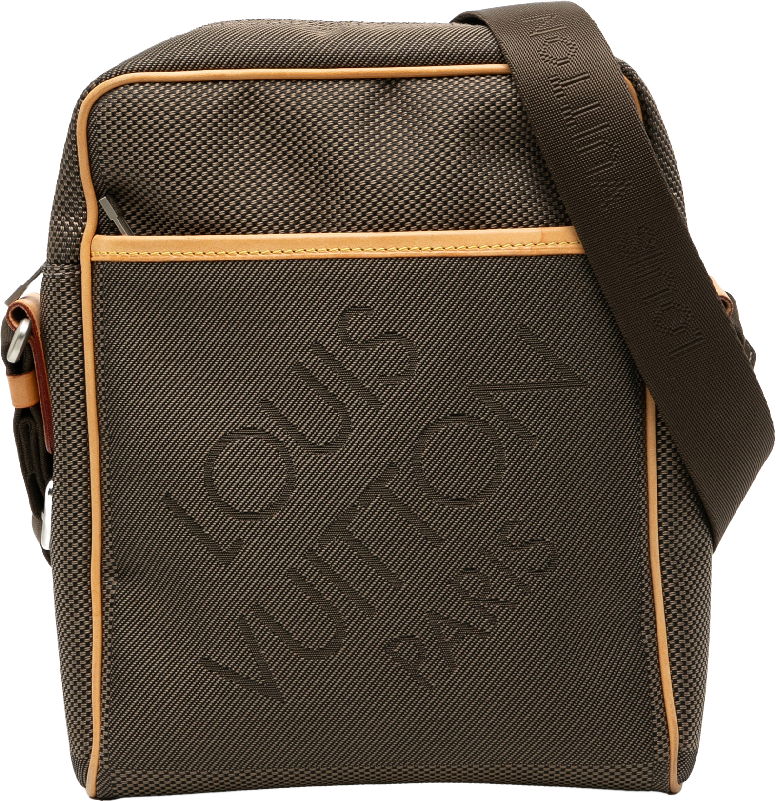 Louis Vuitton Damier Geant Citadin Messenger Bag, från Luxclusif, i färgen brown.