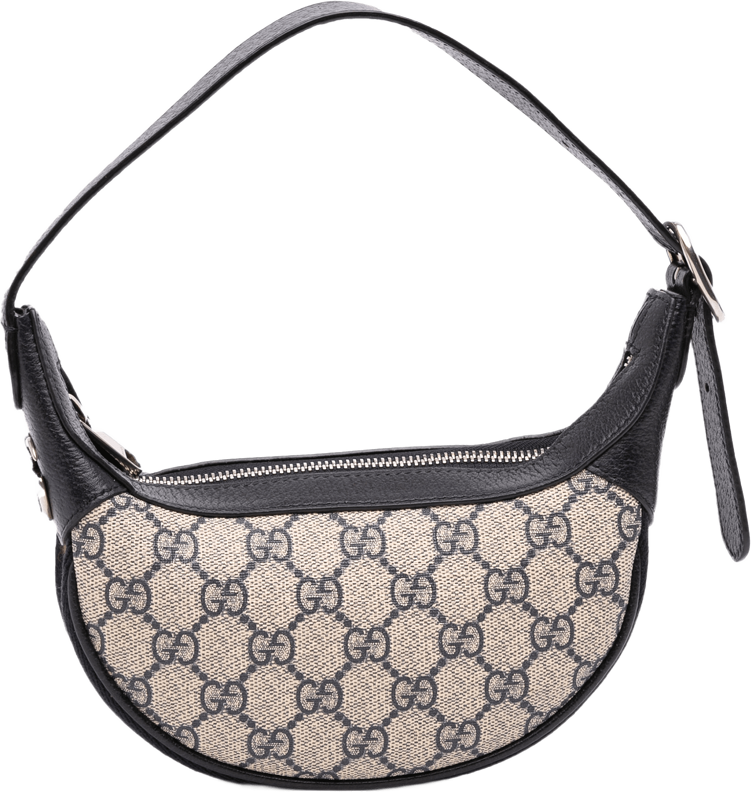 Gucci Mini Gg Supreme Web Ophidia Shoulder Bag, från Luxclusif, i färgen beige.