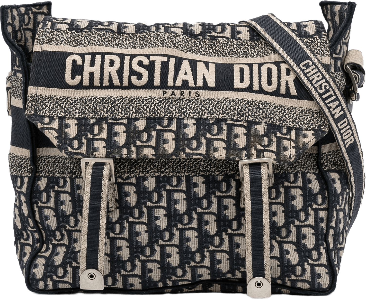 Dior Oblique Diorcamp, från Luxclusif, i färgen navy.