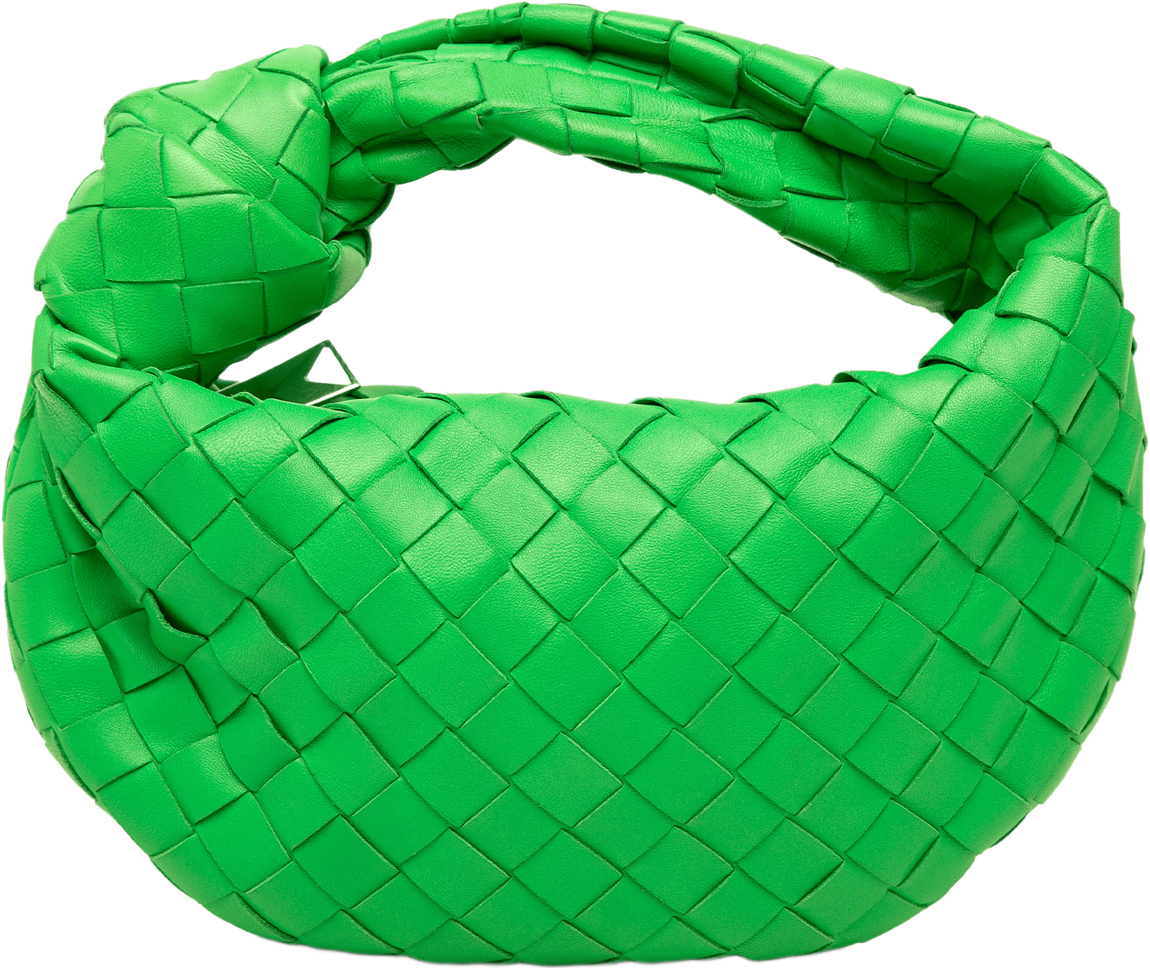 Bottega Veneta Mini Nappa Intrecciato Jodie, från Luxclusif, i färgen green.