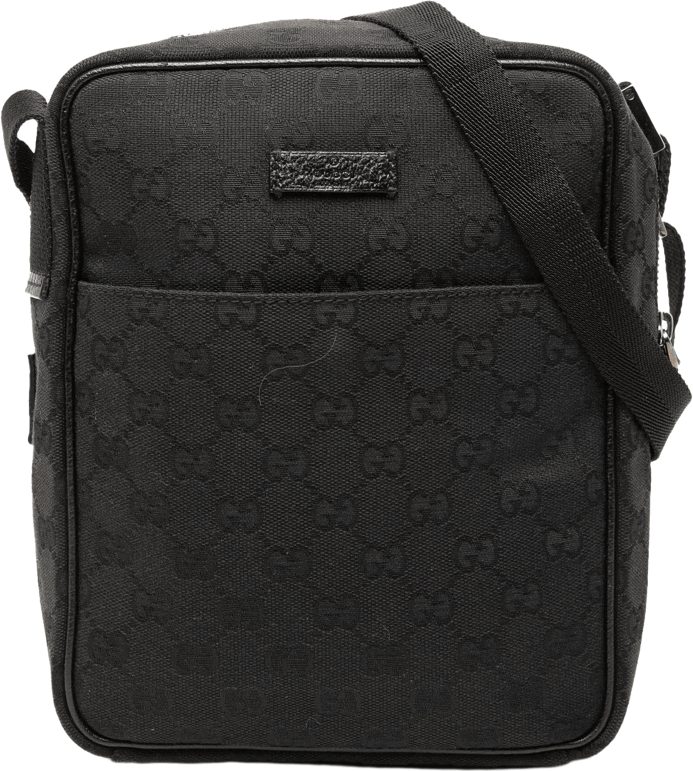 Gucci Gg Canvas Crossbody, från Luxclusif, i färgen black.