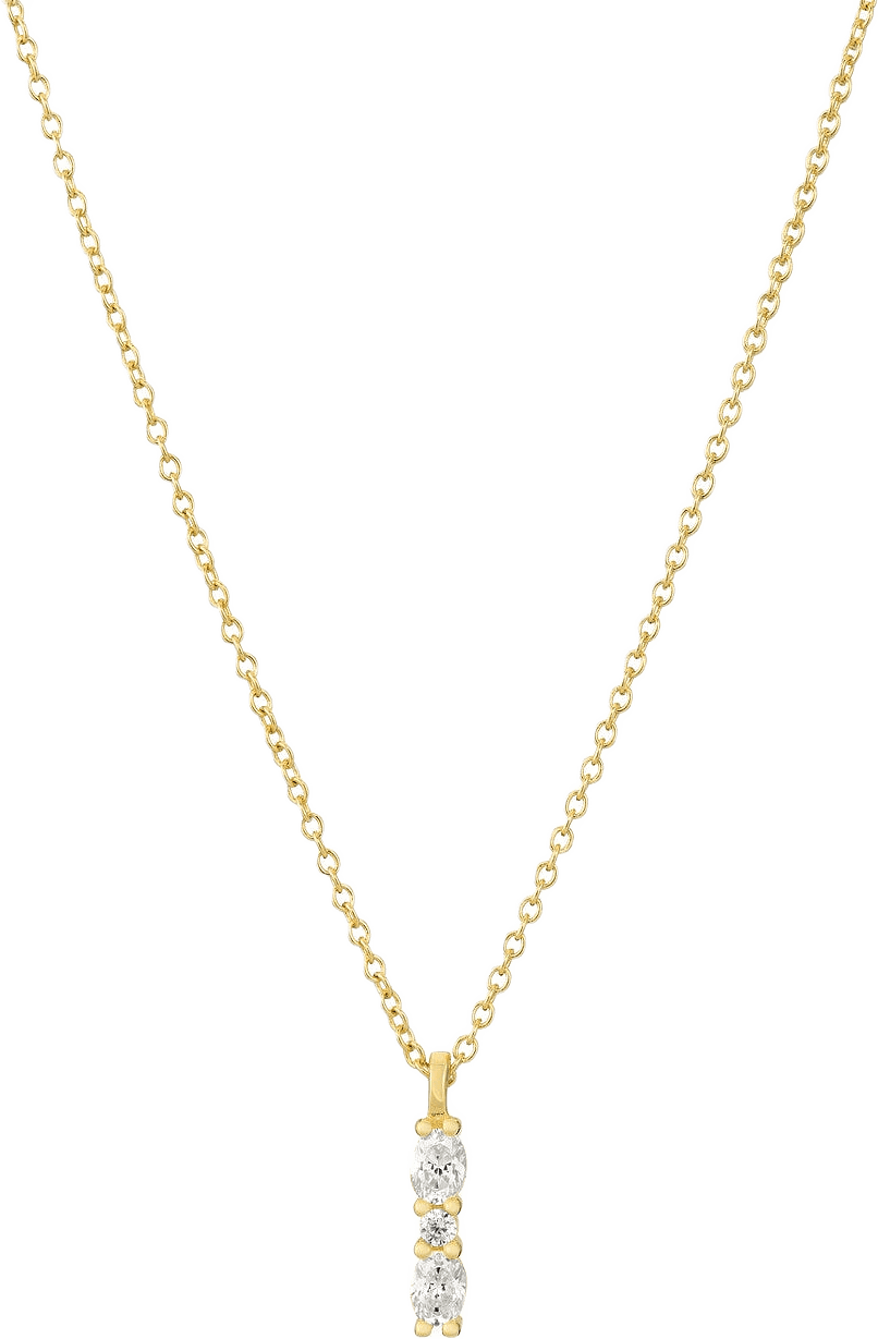 Halsband Ellera Ovale Piccolo, från Sif Jakobs Jewellery, i färgen gold.