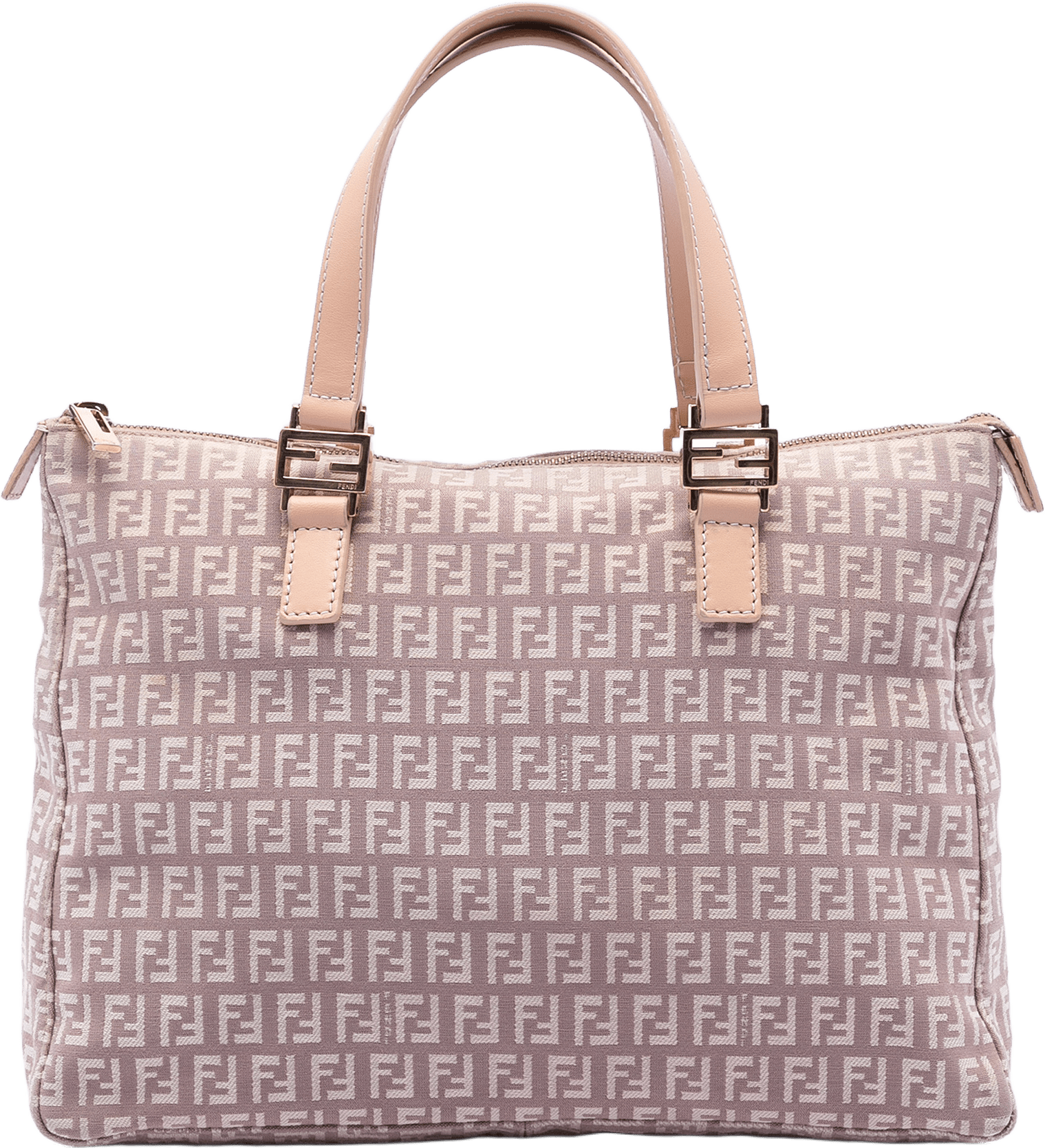Fendi Zucchino Canvas Tote, från Luxclusif, i färgen purple.
