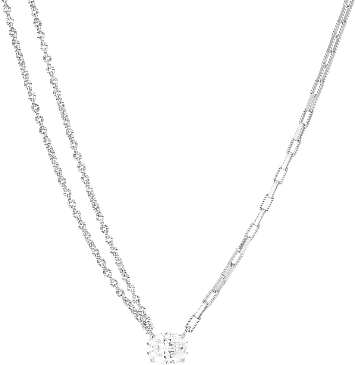 Halsband Ellisse Uno, från Sif Jakobs Jewellery, i färgen silver.