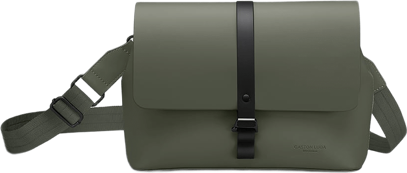Spläsh Crossbody Medium, från Gaston Luga, i färgen olive.